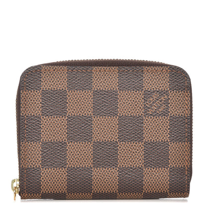 Louis Vuitton Damier Ebene Zippy Coin Purse 1 of 7