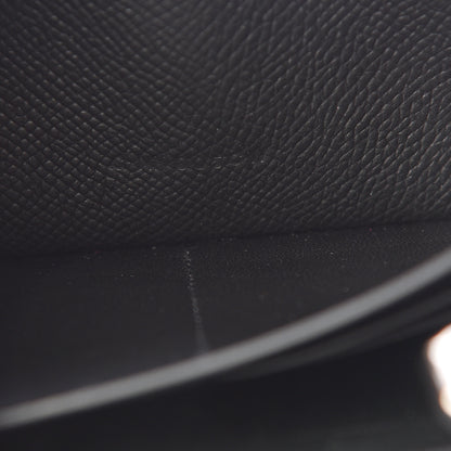 Hermes Epsom Kelly Longue Wallet Black 7 of 10