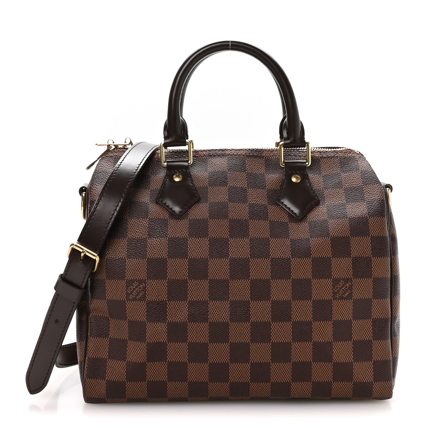 Damier Ebene Speedy Bandouliere 25