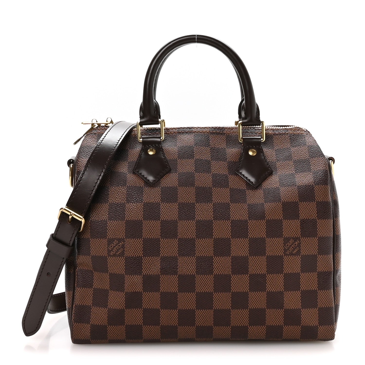 Louis Vuitton Damier Ebene Speedy Bandouliere 25 1 of 10