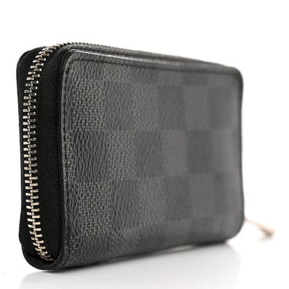 Louis Vuitton Damier Graphite Zippy Coin Purse Vertical 3 of 9