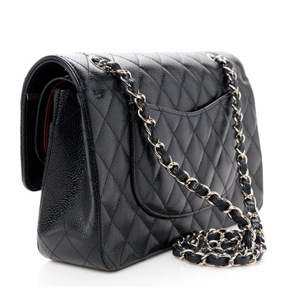 Chanel Caviar Quilted Medium Double Flap Black 3 of 11