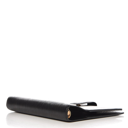 Louis Vuitton Epi Large Ring Agenda Black 4 of 7