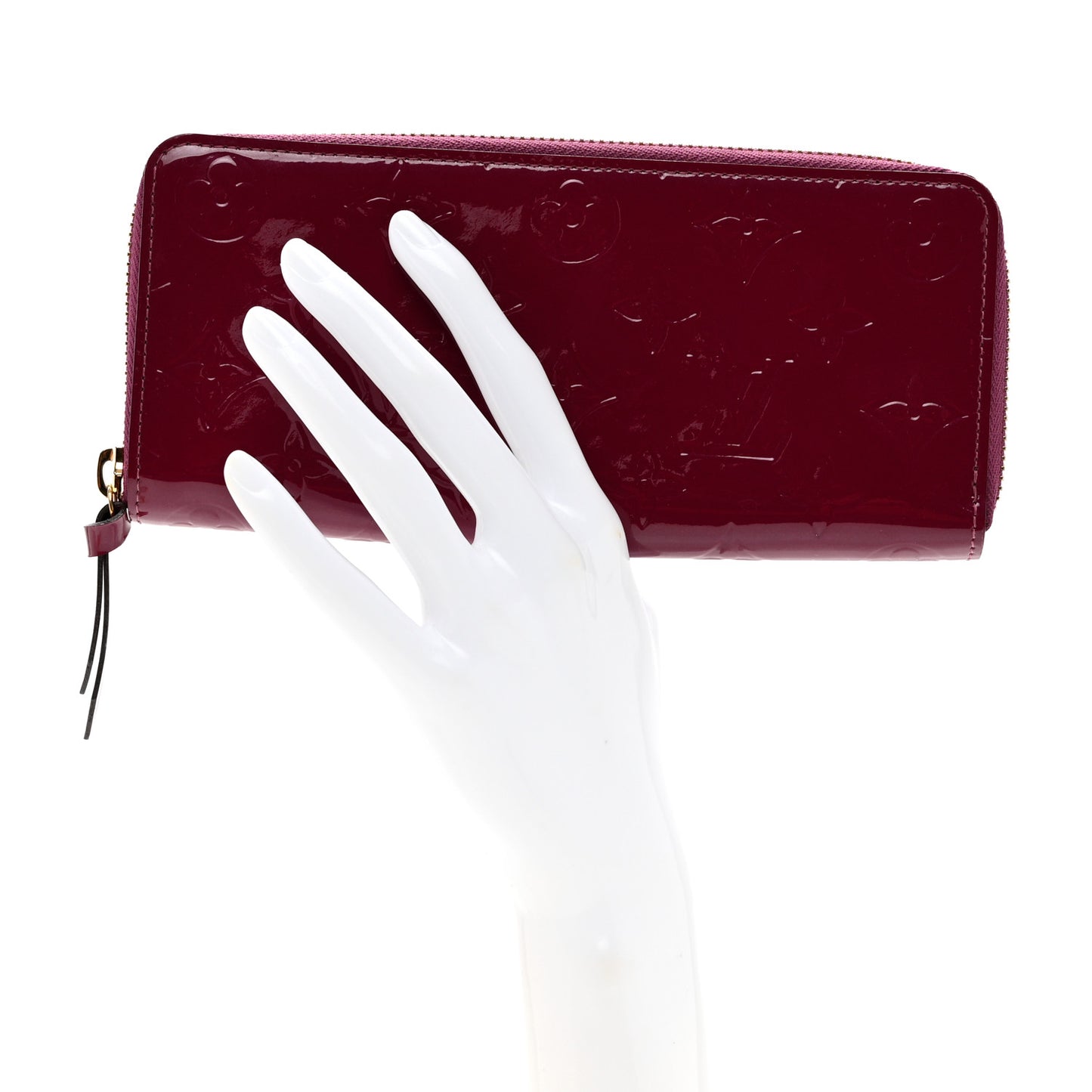 Vernis Clemence Wallet Magenta