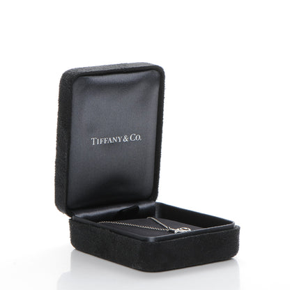 Tiffany 18K White Gold Diamond Paloma Picasso Mini Love and Kisses Pendant Necklace 9 of 9