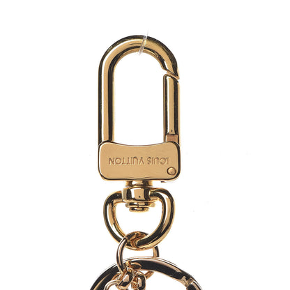 Louis Vuitton Metal Taurillon LV Capucines Bag Charm Key Holder Black 3 of 3