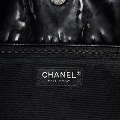 Chanel Vinyl Quilted Large In The Business Tote Black 8 of 11