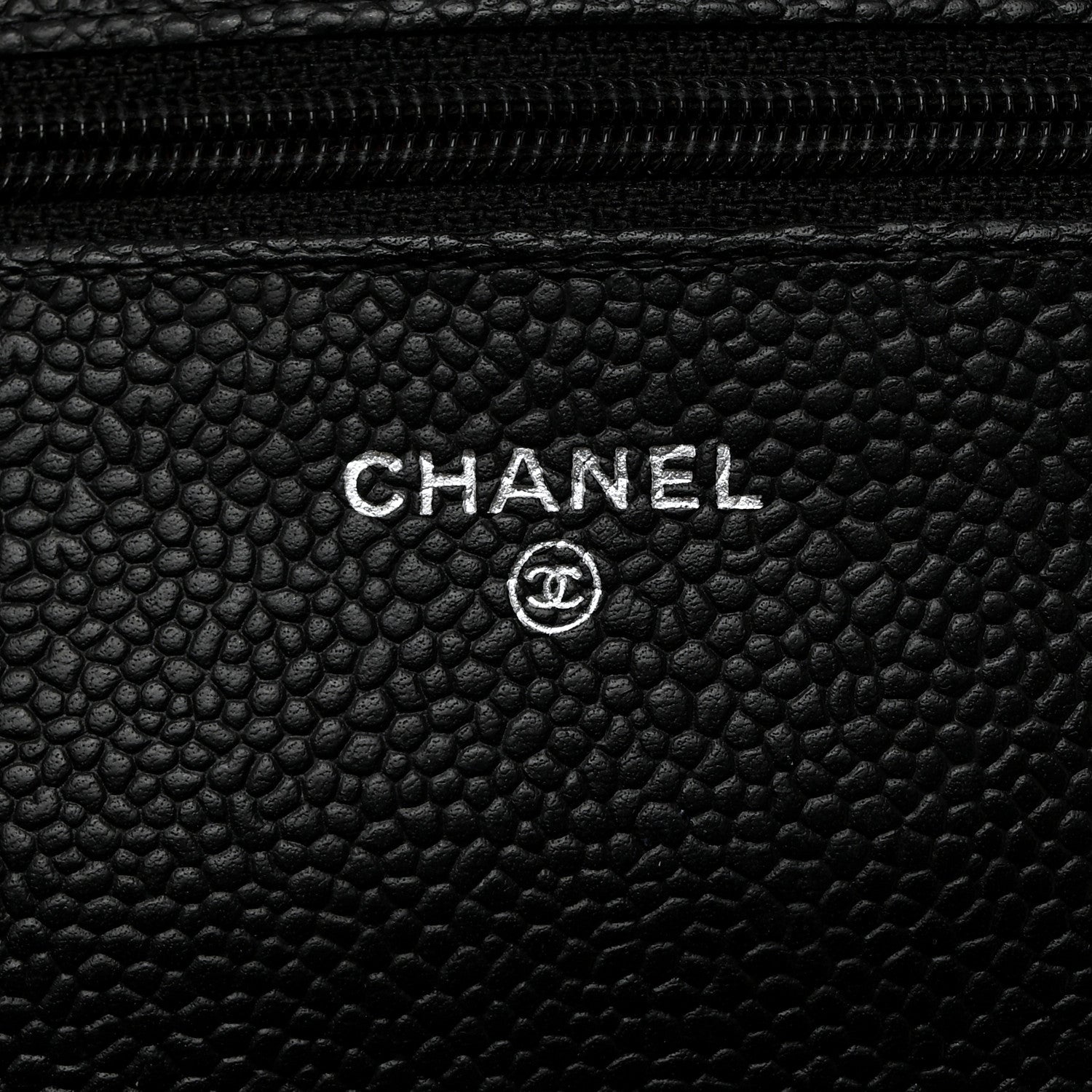 Chanel Caviar Quilted Wallet on Chain WOC Black 6 of 11