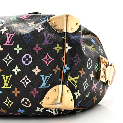 Louis Vuitton Monogram Multicolor Speedy 30 Black 9 of 10