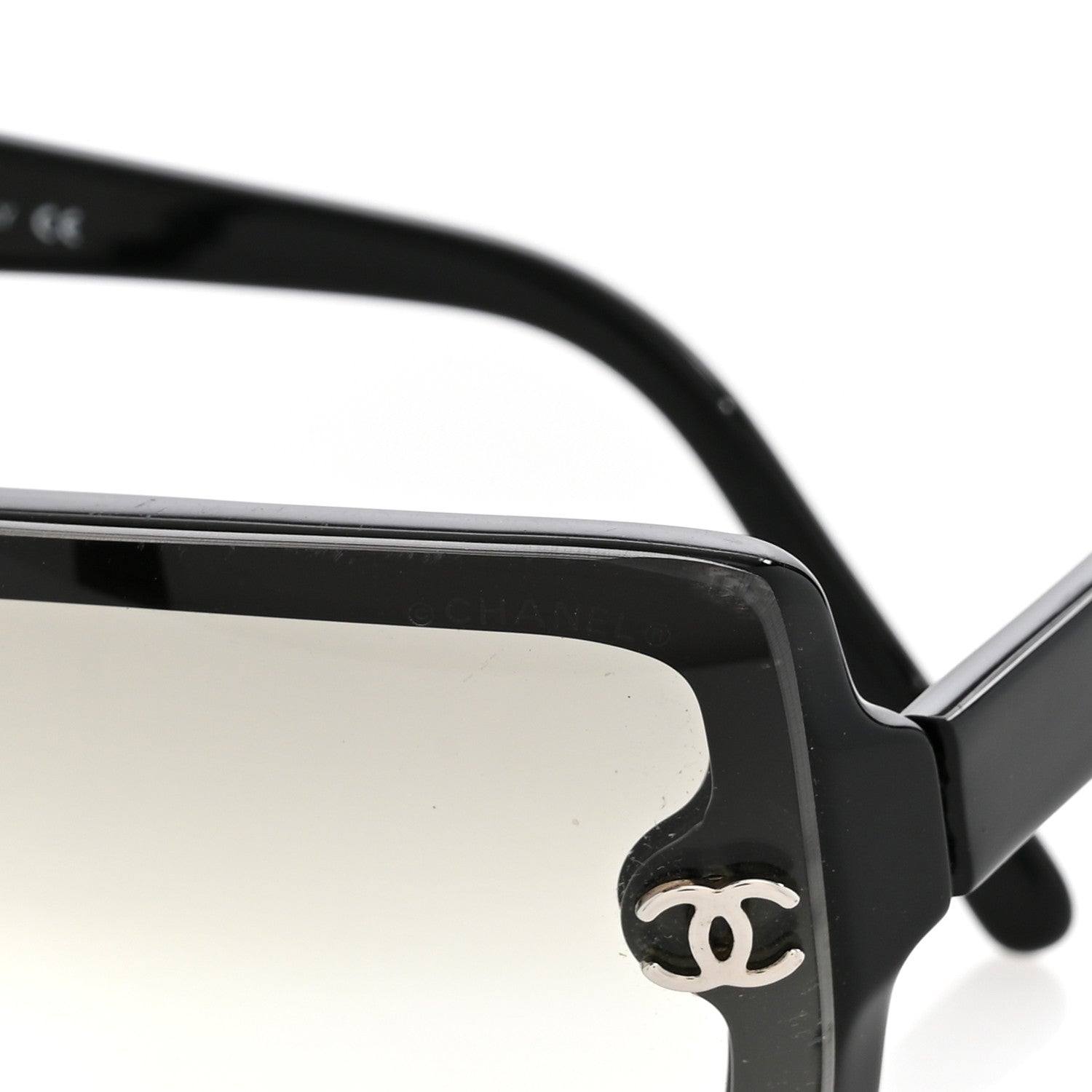 Chanel Acetate CC Logo Sunglasses 5065 Black 7 of 9