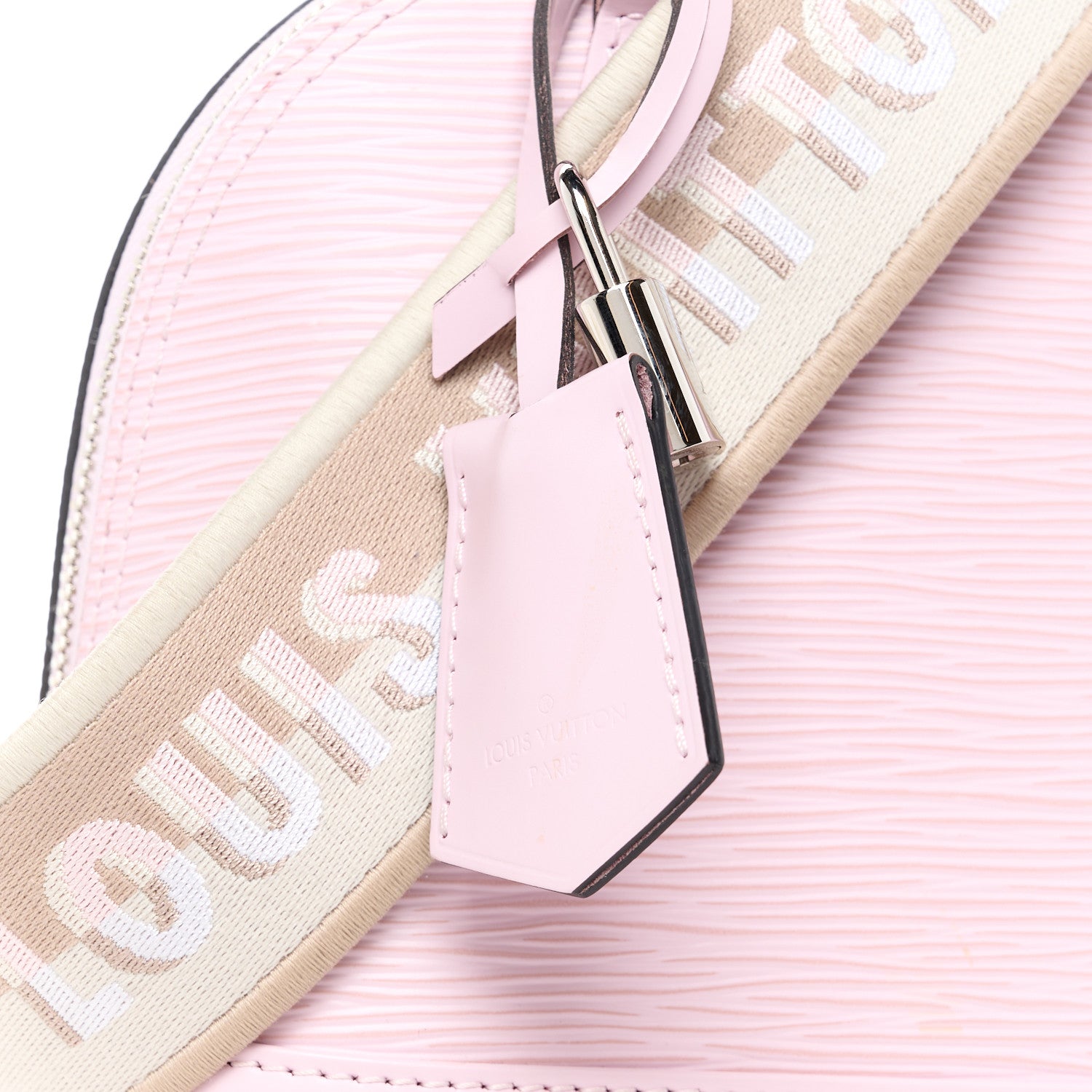 Louis Vuitton Epi Jacquard Alma BB Guimauve 7 of 11