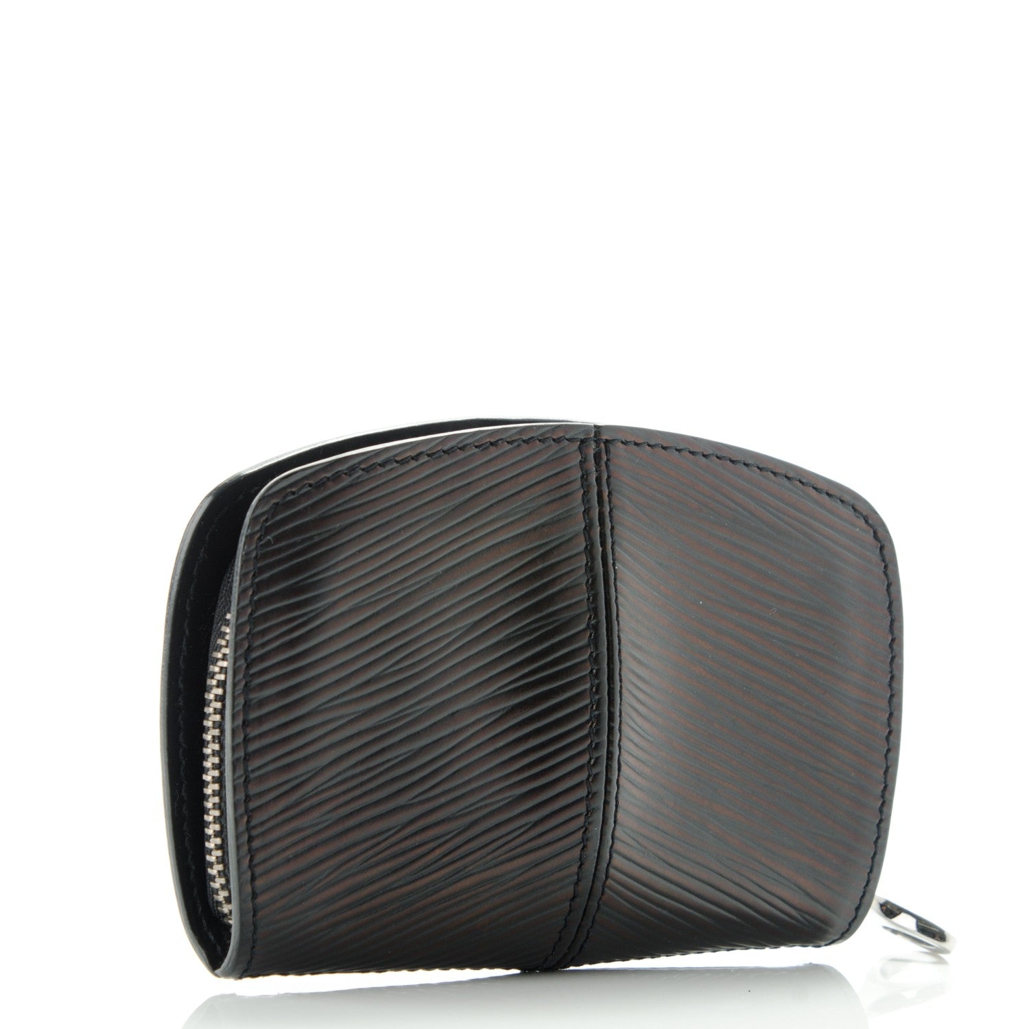 Louis Vuitton Epi Demi Lune Coin Purse Black 2 of 7