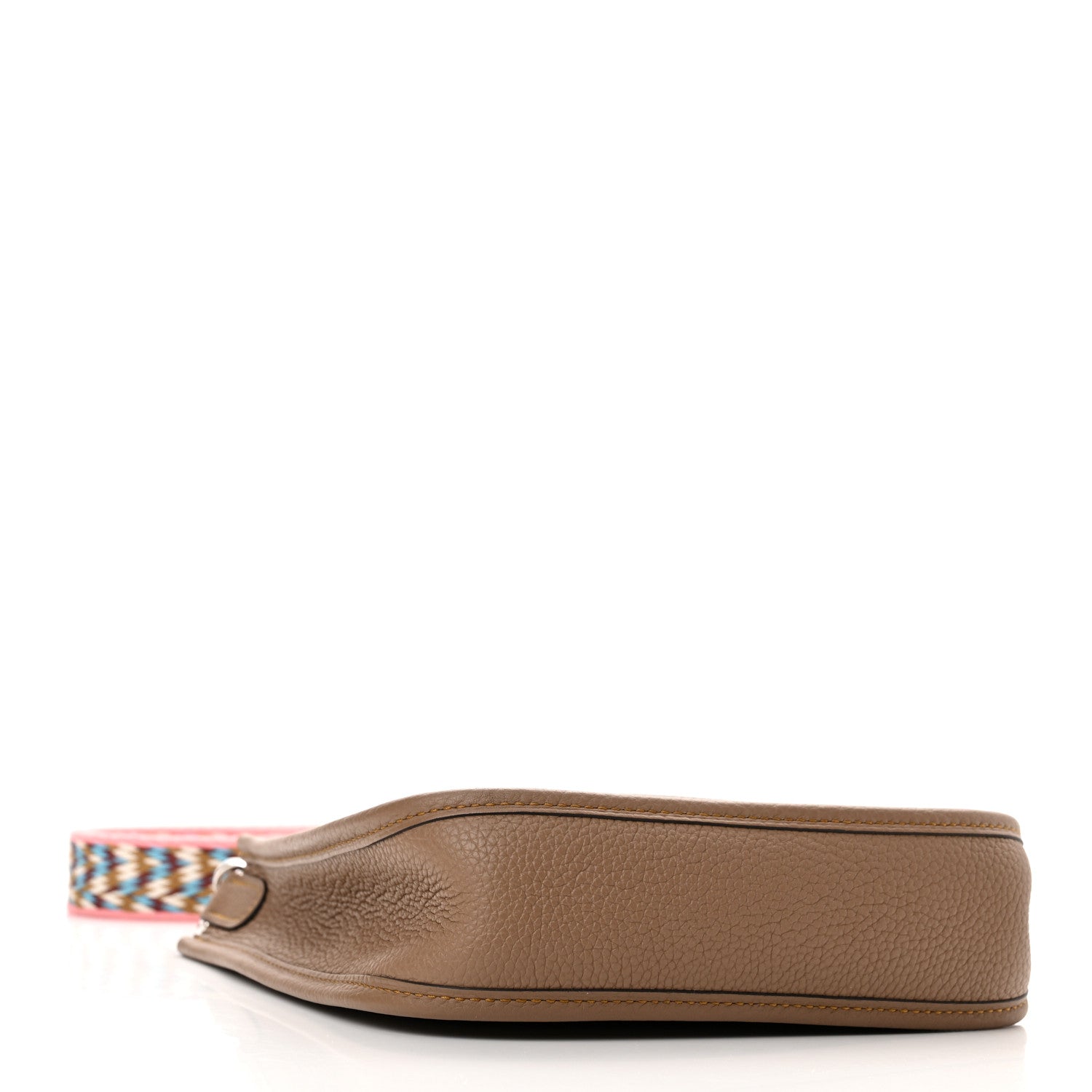 Hermes Taurillon Maurice Zigzag Evelyne TPM Beige Weimar 3 of 9