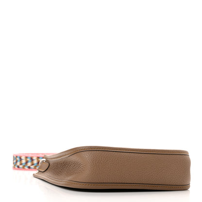 Hermes Taurillon Maurice Zigzag Evelyne TPM Beige Weimar 3 of 9