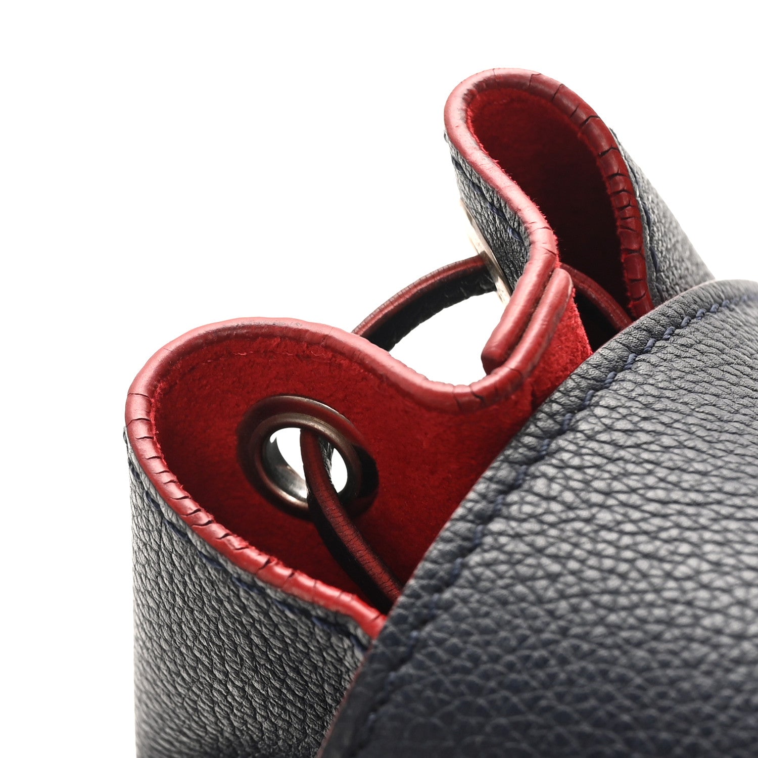 Louis Vuitton Soft Calfskin Lockme Backpack Marine Rouge 11 of 11
