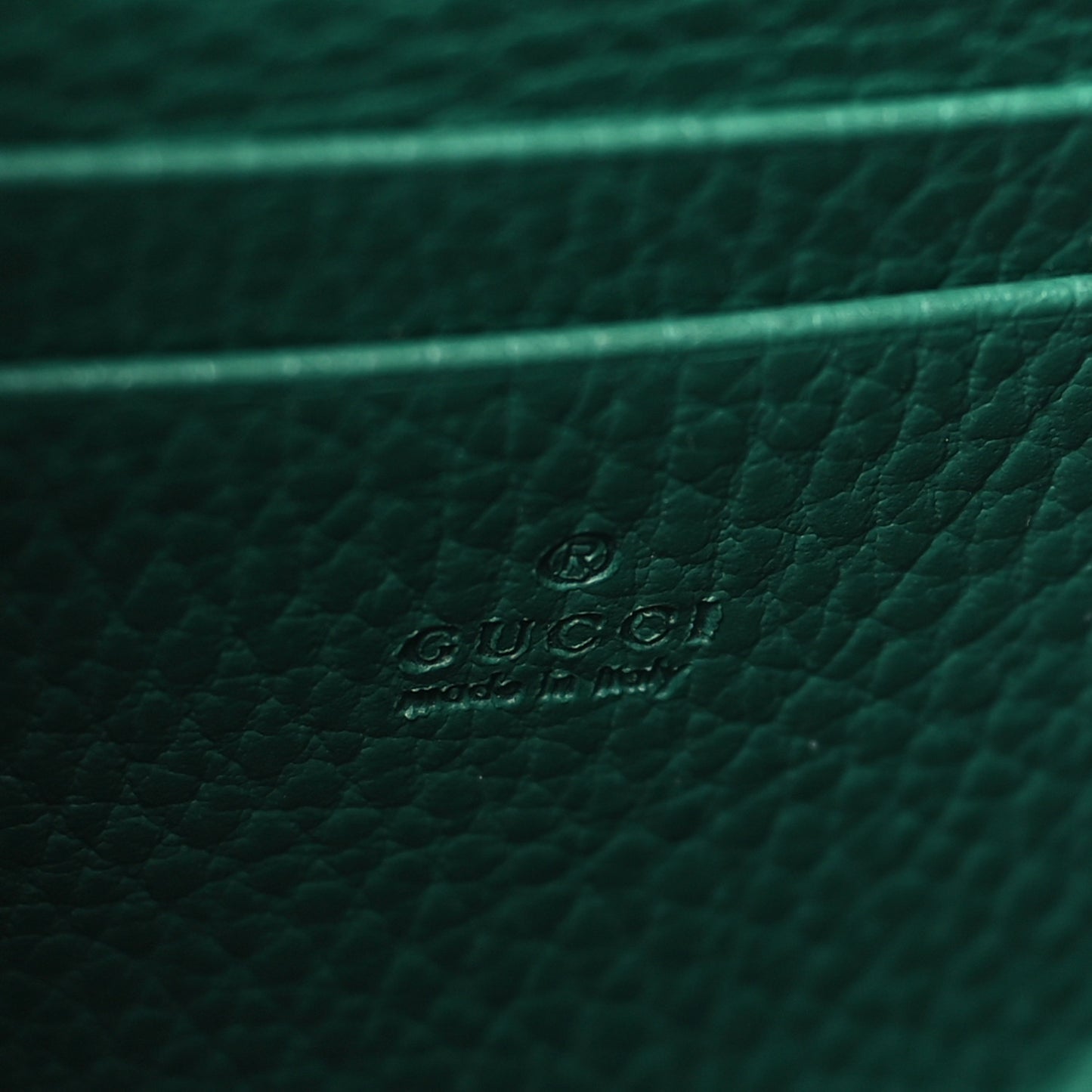 Calfskin Mini Dionysus Chain Wallet Emerald