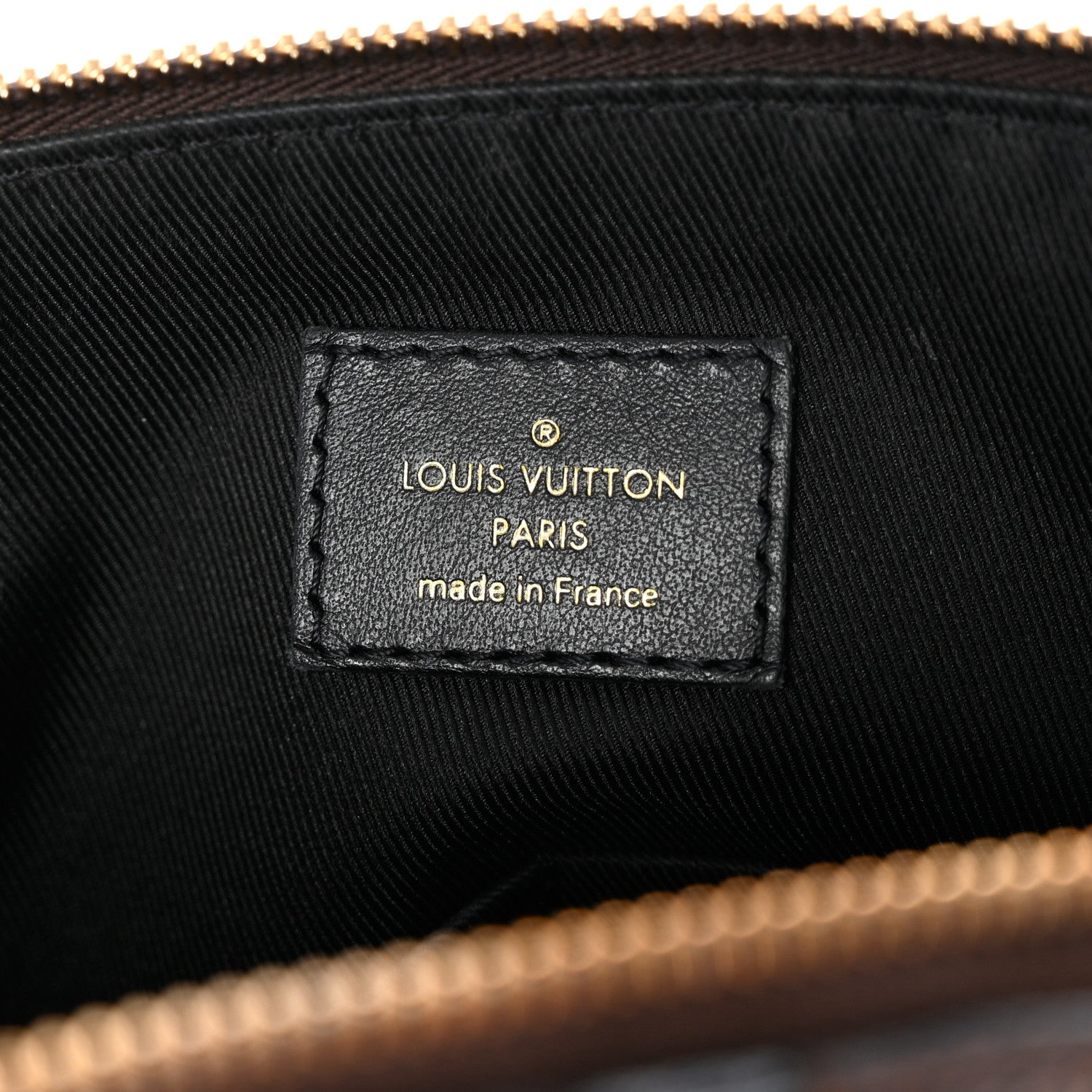 Louis Vuitton Damier Ebene Odeon Tote MM Black 5 of 8