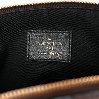 Louis Vuitton Damier Ebene Odeon Tote MM Black 5 of 8