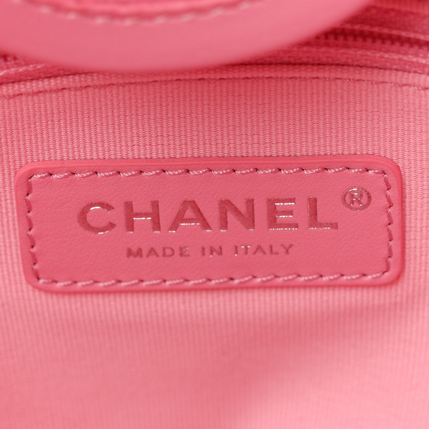 Chanel Canvas Calfskin Striped Large Deauville Tote Pink Blue 6 of 10