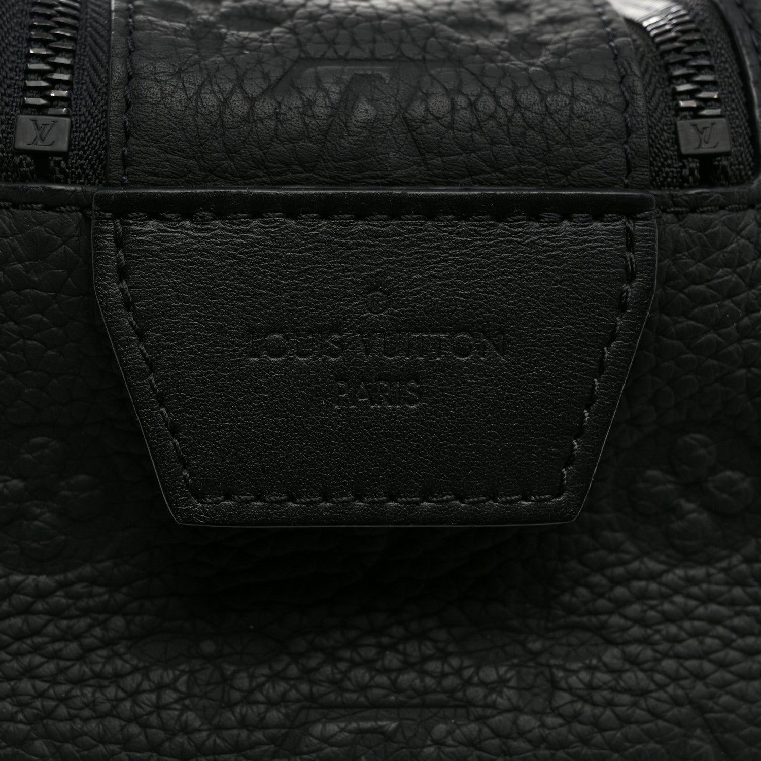 Louis Vuitton Taurillon Monogram Dopp Kit Toilet Pouch Black 7 of 7