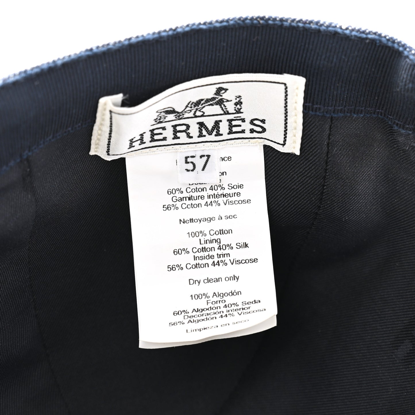 Denim Davis H Primavera Cap 57 Indigo