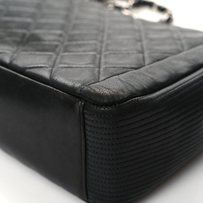 Chanel Lambskin Quilted Large Coco Rider Flap Black 12 of 15