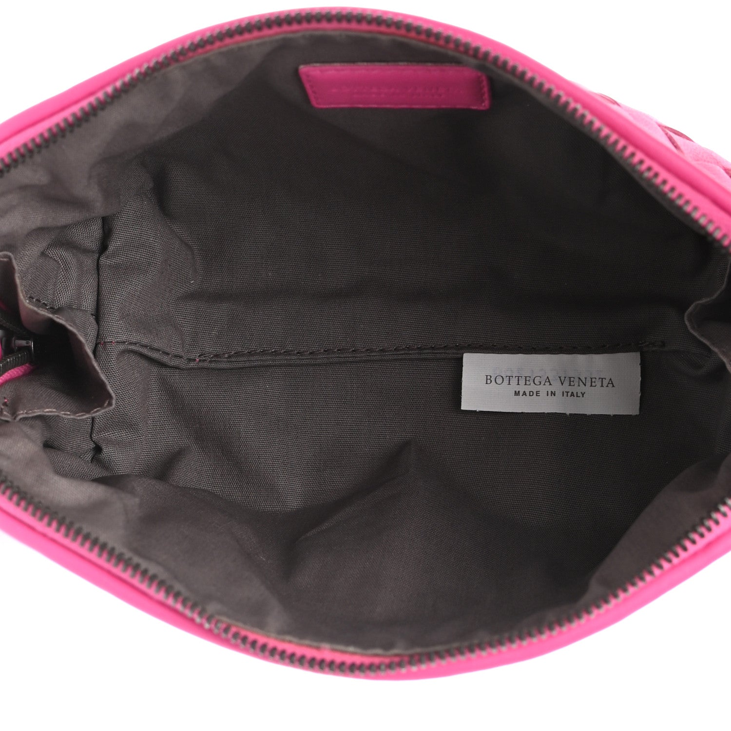 Bottega Veneta Nappa Intrecciato Cosmetic Pouch Rosa Shock 5 of 7