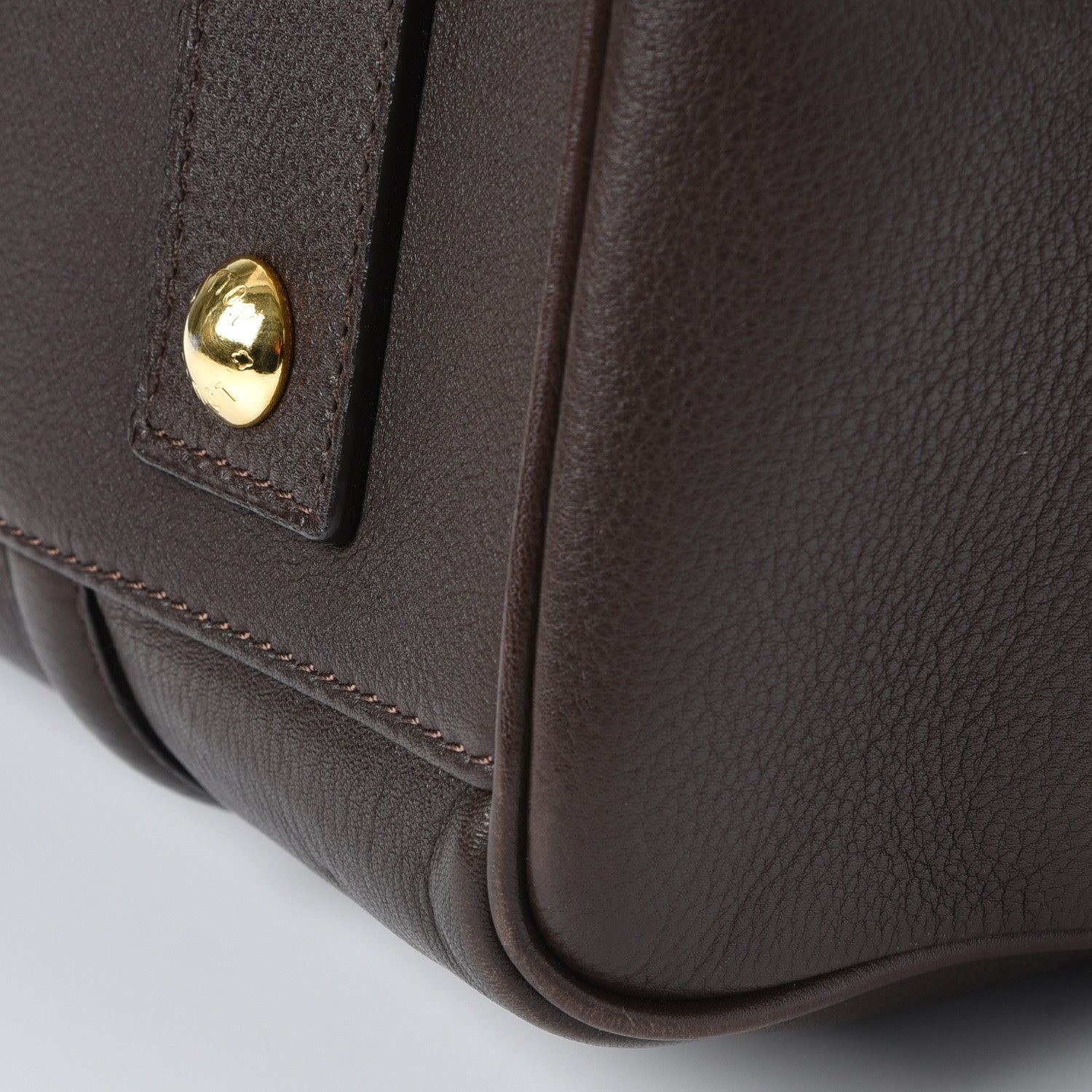 Louis Vuitton Veau Cachemire SC Bag PM Chocolate 11 of 11