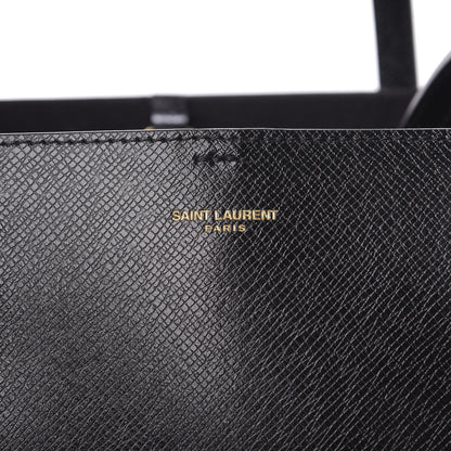 Saint Laurent Calfskin Large Shopping Tote Black 8 of 8