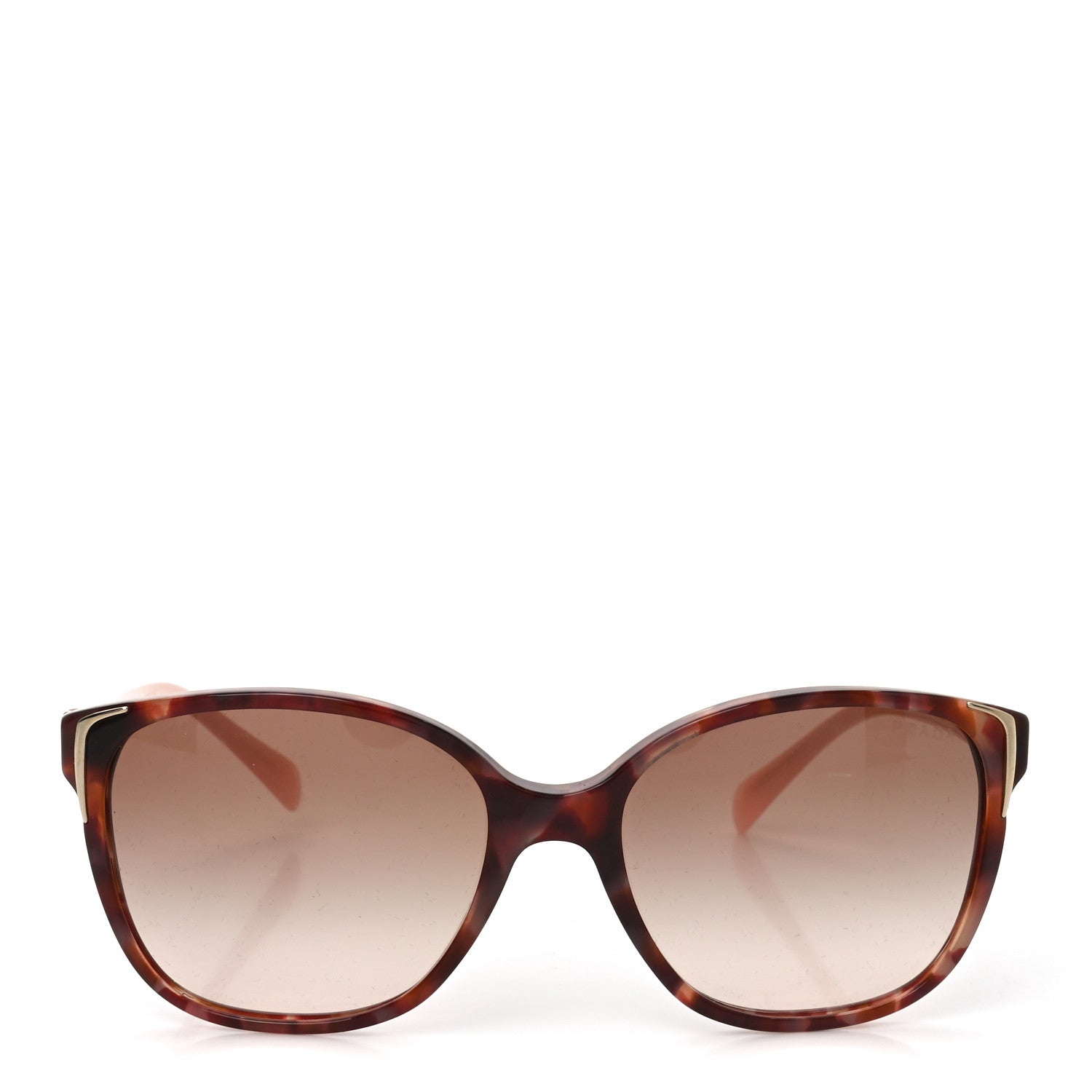 Prada Acetate Sunglasses SPR 01O Tortoise Pink 2 of 7