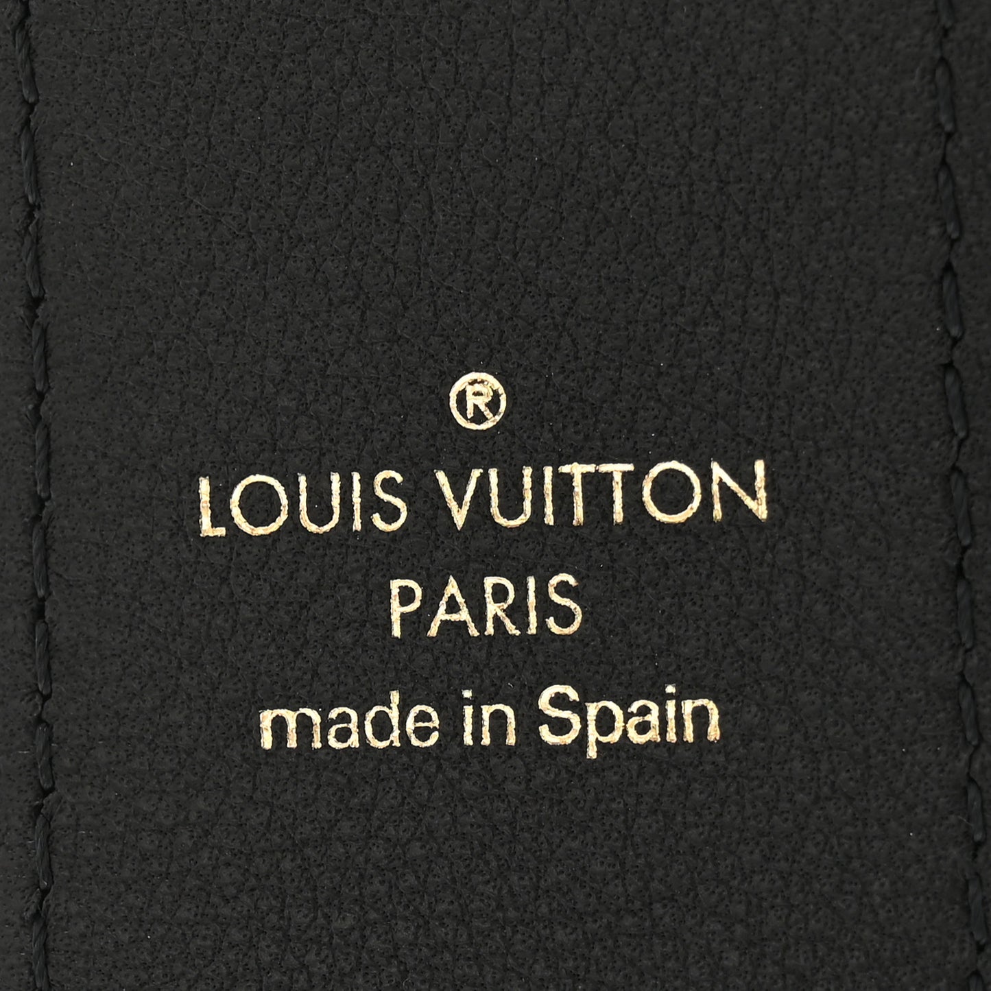 Monogram Bandouliere Shoulder Strap Black