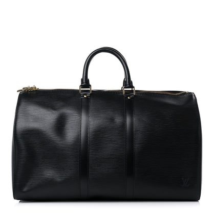 Louis Vuitton Epi Keepall 45 Black 1 of 15