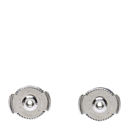 Tiffany Platinum Diamond Paper Flowers Cluster Earrings 3 of 4