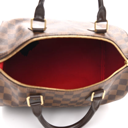 Louis Vuitton Damier Ebene Speedy 30 5 of 12