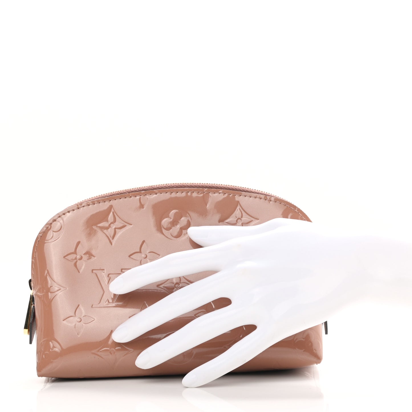 Vernis Cosmetic Pouch Rose Velours