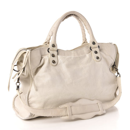 Balenciaga Agneau Classic Hardware City White 5 of 25
