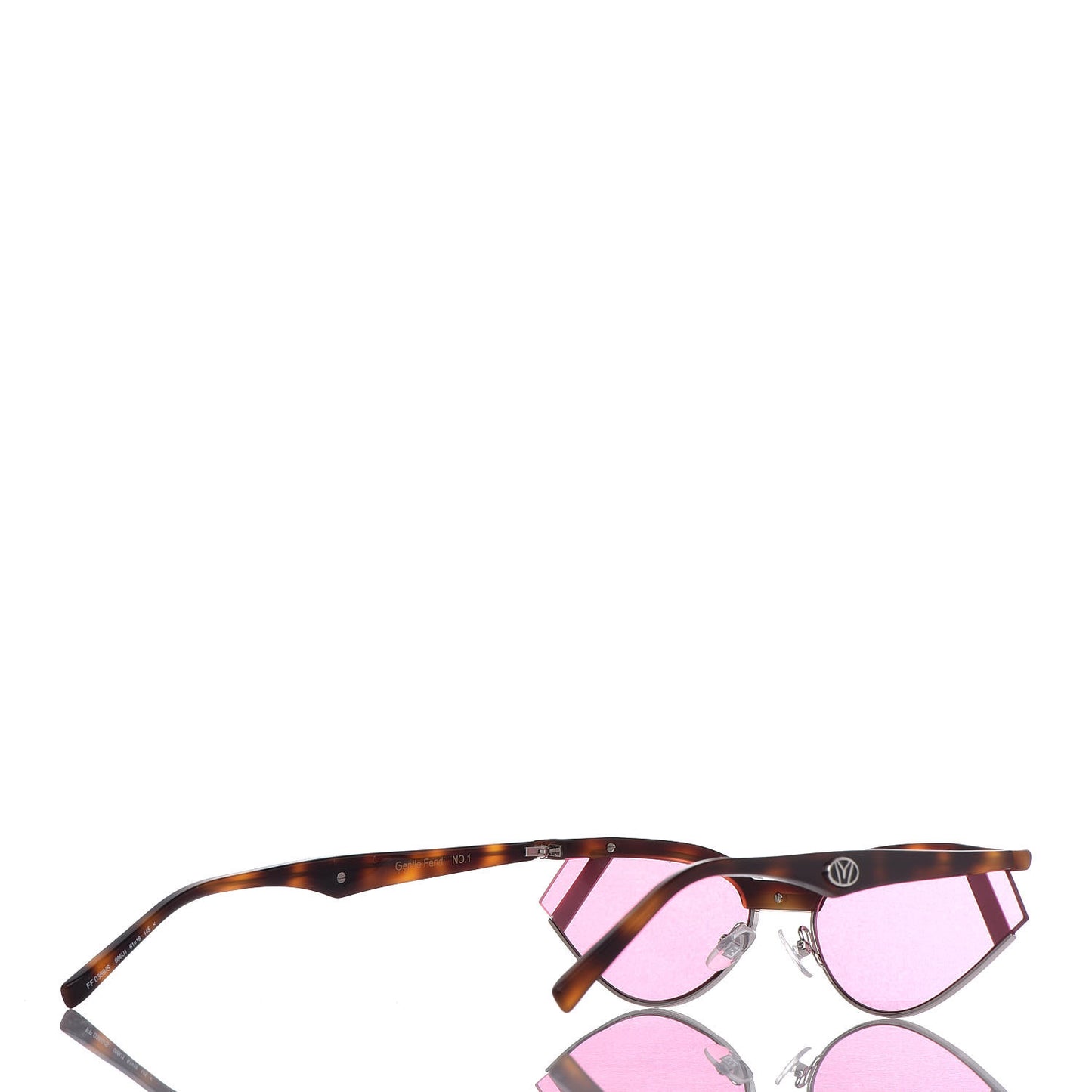x Gentle Monster Cat Eye Sunglasses FF 0369/S Havana Pink