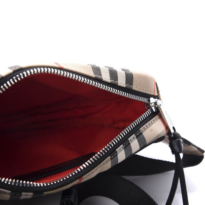 Burberry Nylon Vintage Check Small Cannon Bum Bag Archive Beige 5 of 8