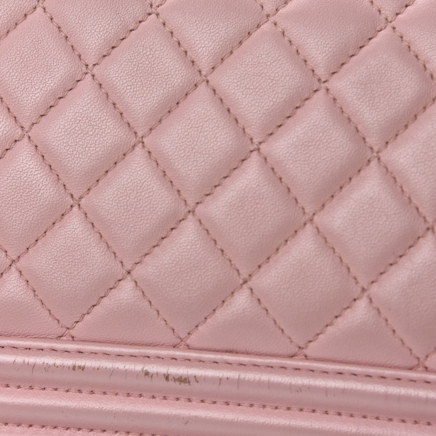 Chanel Lambskin Quilted Medium Boy Flap Light Pink 12 of 17