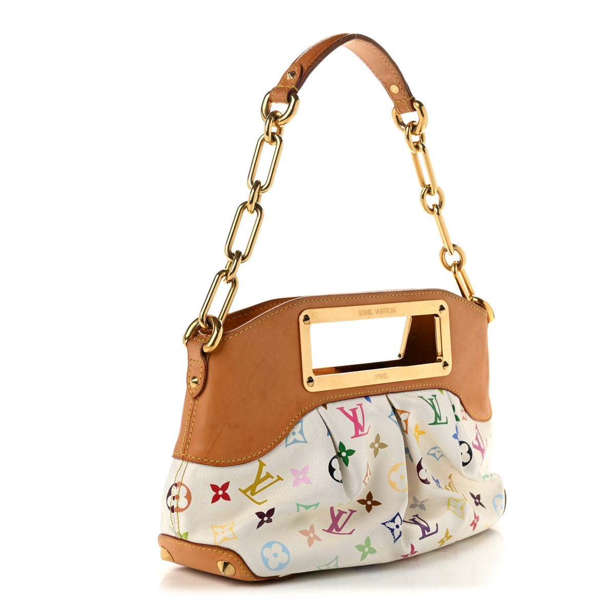 Monogram Multicolor Judy PM White