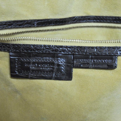Nancy Gonzalez Crocodile Tote Black 7 of 8