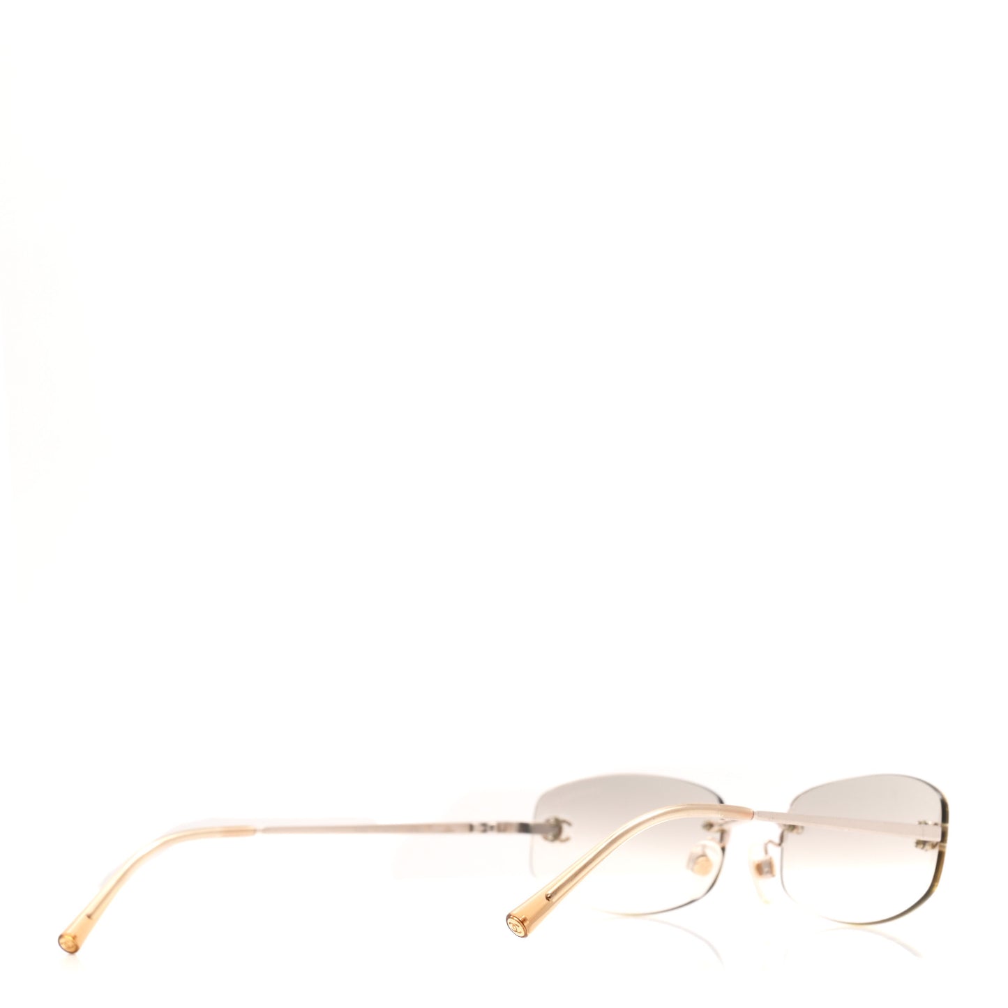 Metal Frameless Sunglasses 4002 Grey