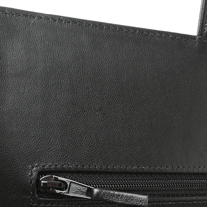 Chanel Lambskin Quilted Medium Rue Cambon Charms Double Flap Black 13 of 14