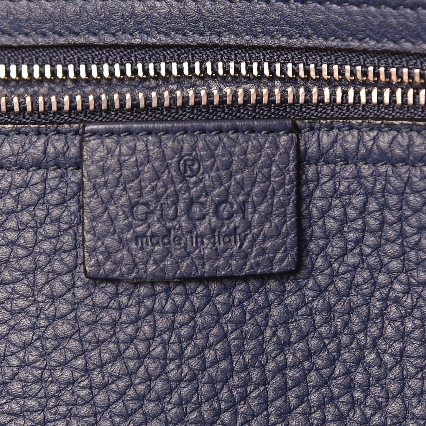 Soft Calfskin Medium Jackie Top Handle Bag Classic Blue Marine