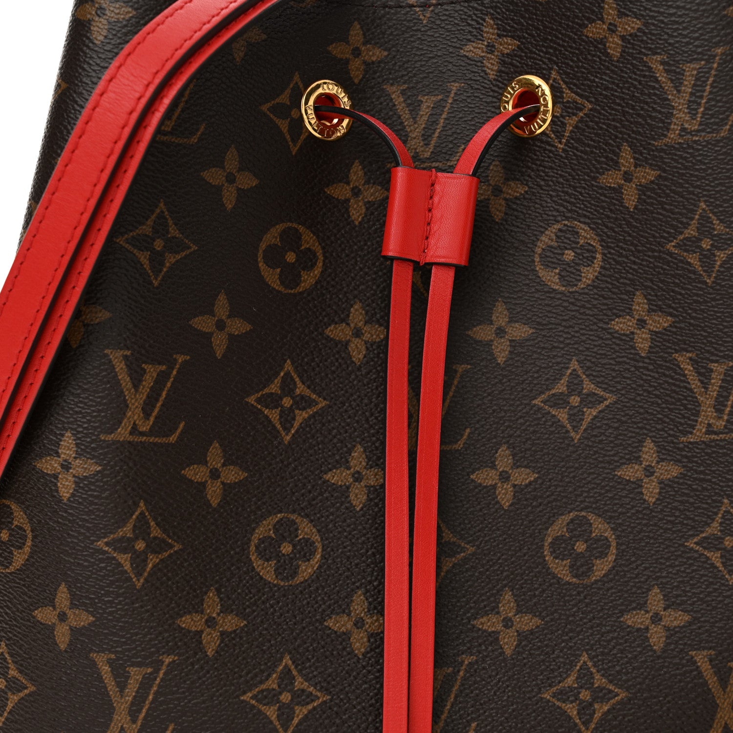 Louis Vuitton Monogram Neonoe MM Coquelicot 8 of 10