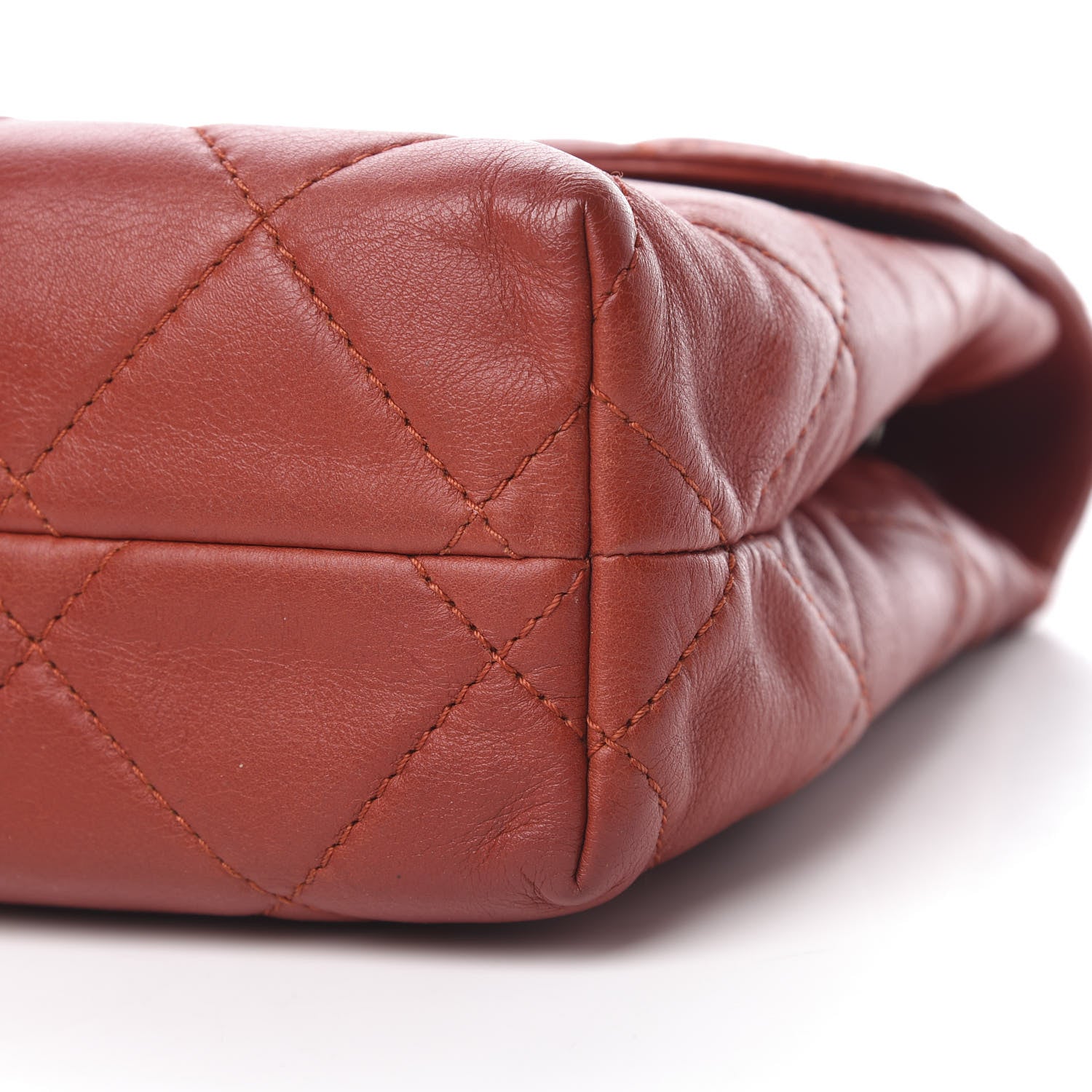 Chanel Calfskin Quilted In the Business Flap Bag Red 10 of 13