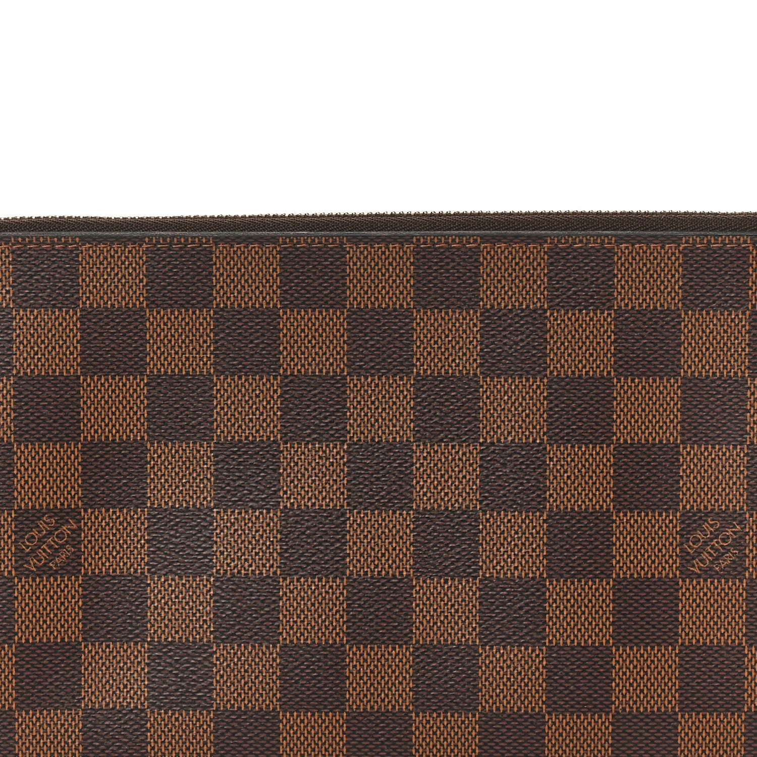 Louis Vuitton Damier Ebene Neverfull MM GM Pochette 6 of 9