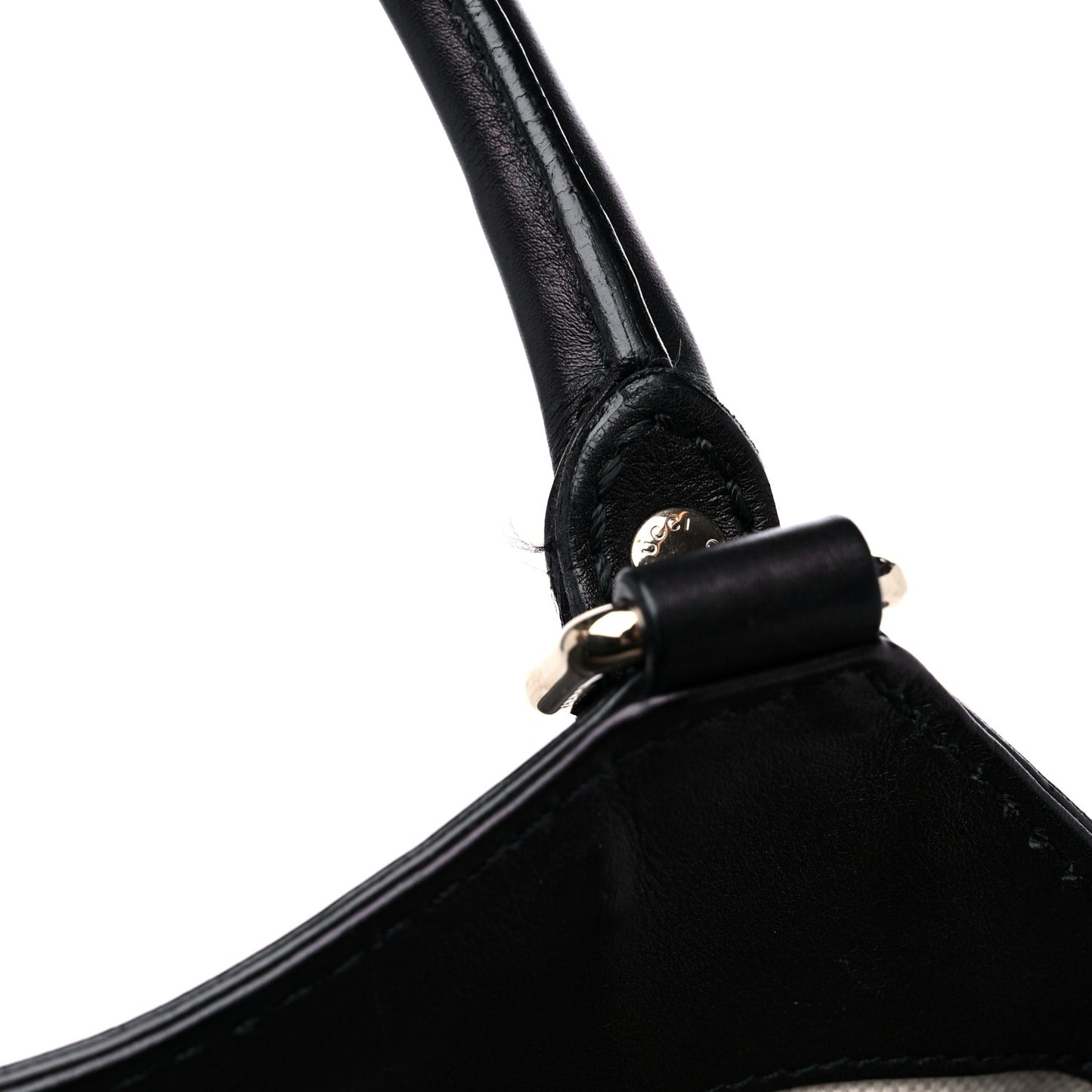 Guccissima Large Sukey Tote Black