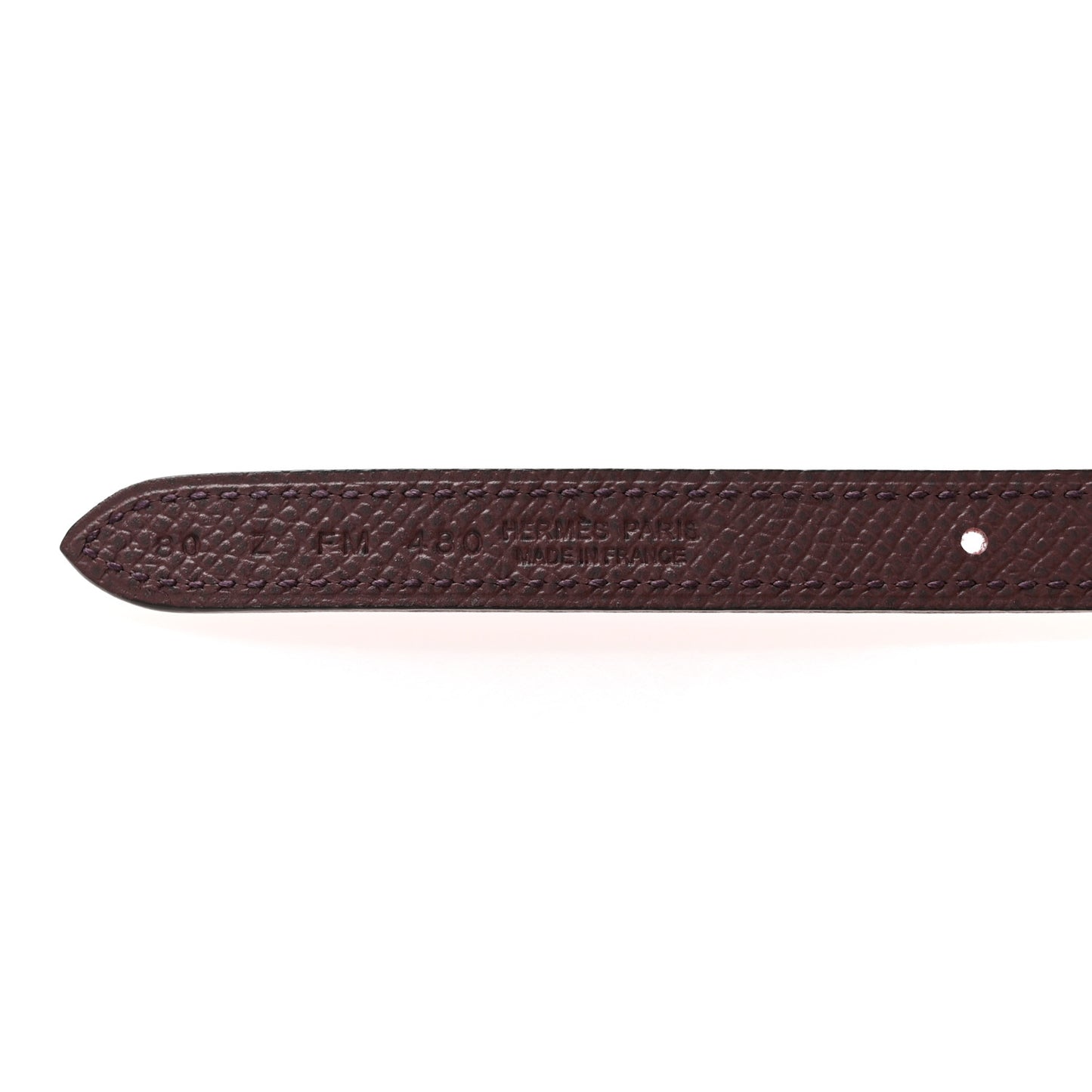 Swift Epsom 13mm 5382 Rock Belt 80 Mauve Sylvestre Rouge Sellier