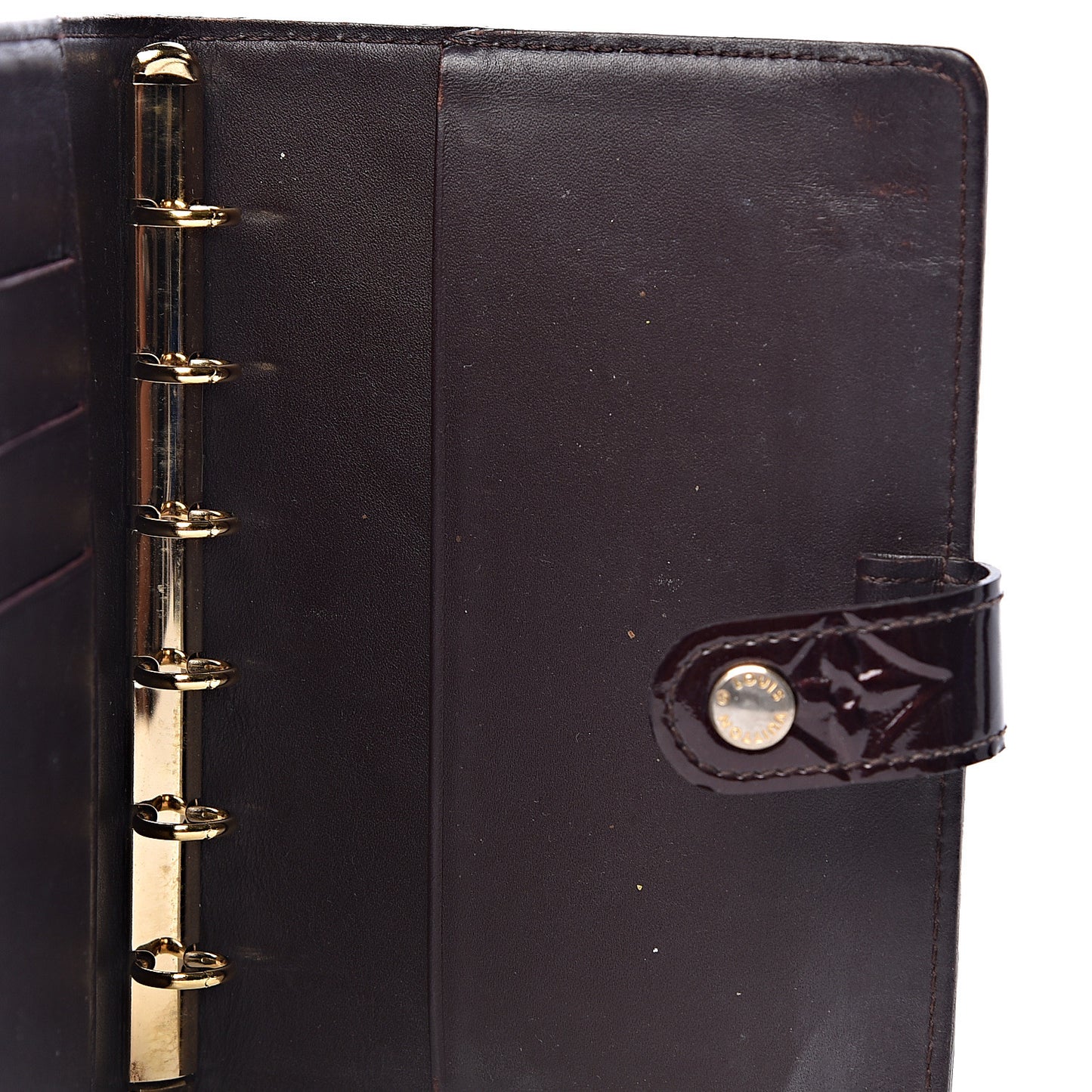 Vernis Small Ring Agenda Cover Amarante
